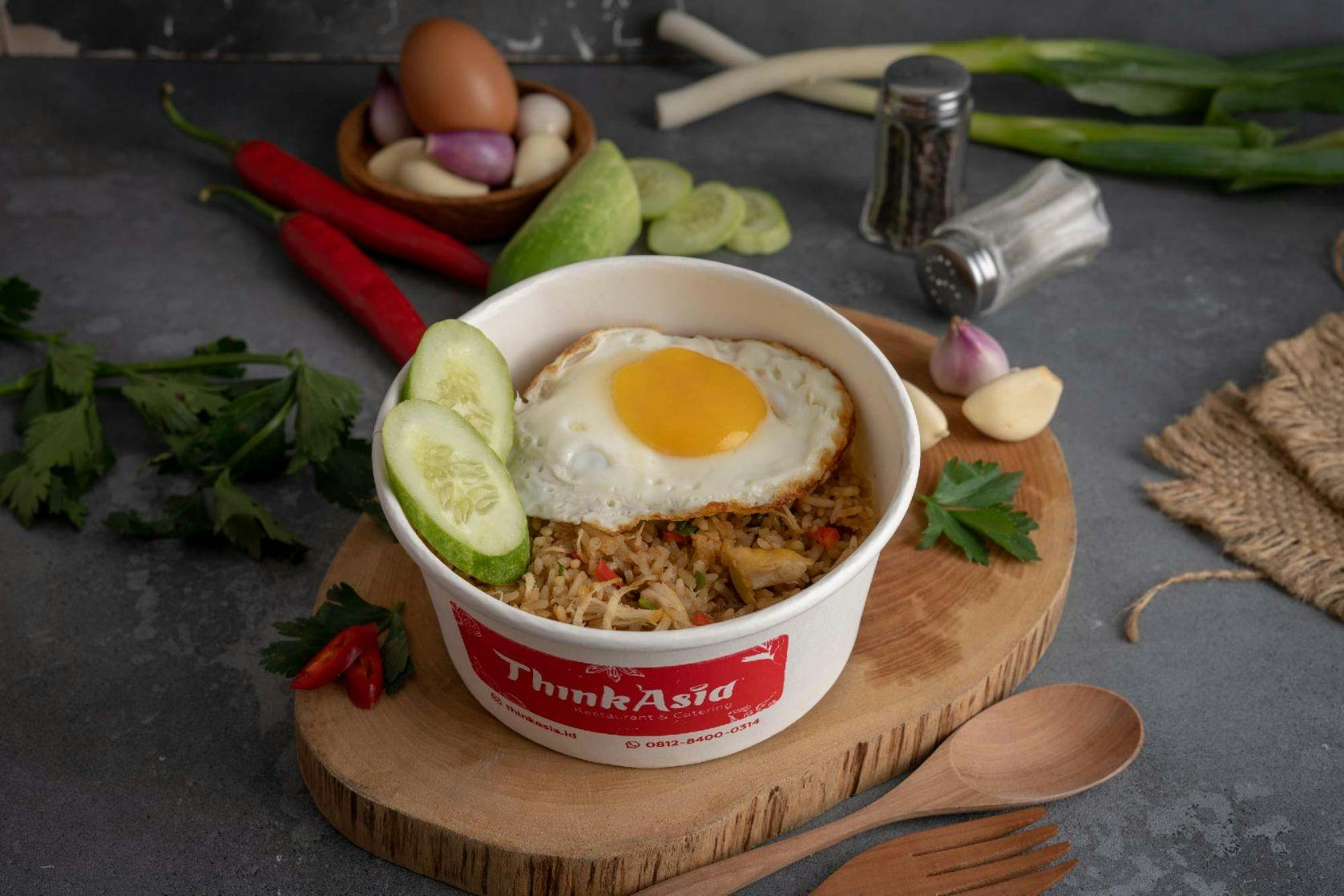 Kulina Catering Harian Jakarta Nasi Goreng Kampung Rice Bowl